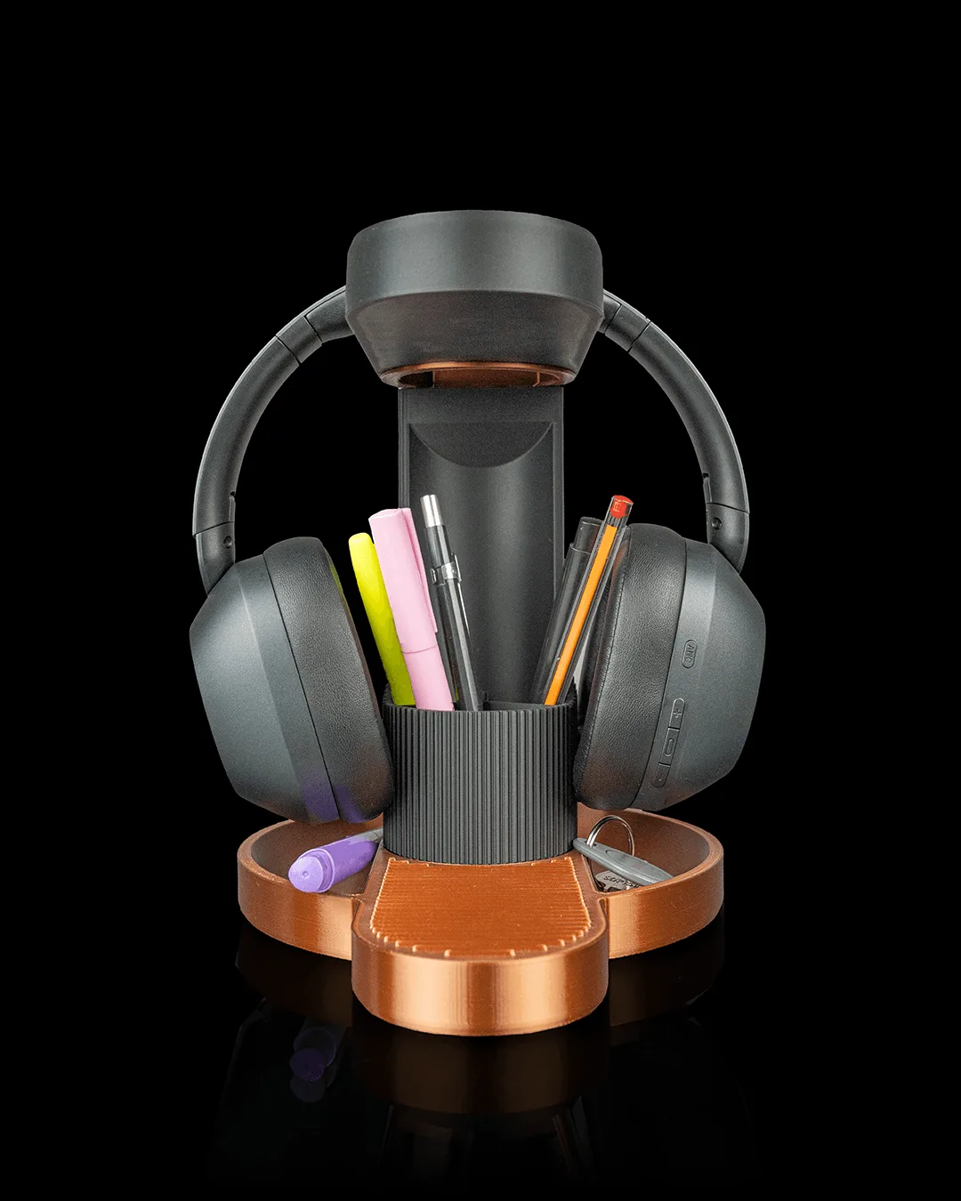 Tower Trio - Headphone & Phone Holder
