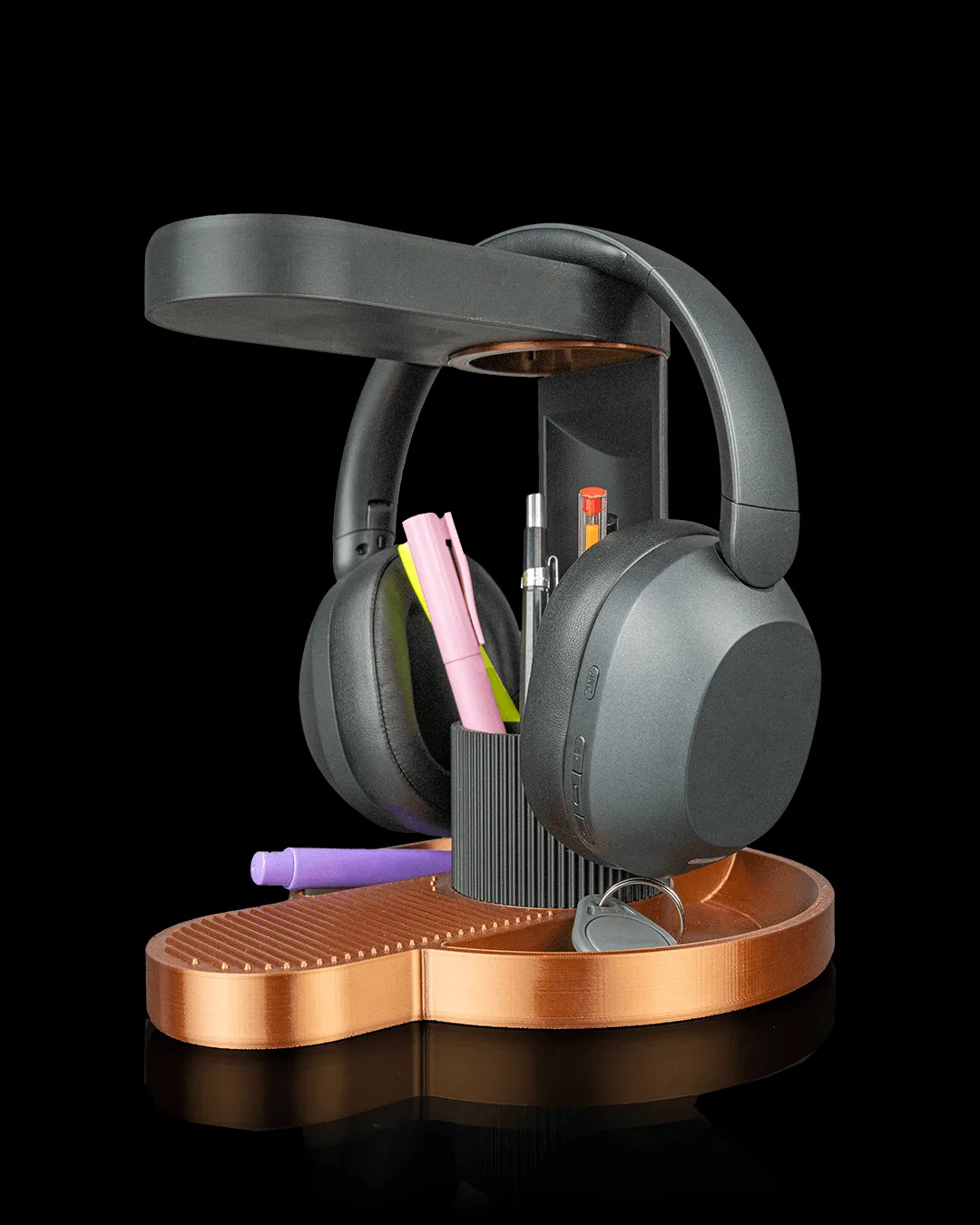 Tower Trio - Headphone & Phone Holder, photo 3